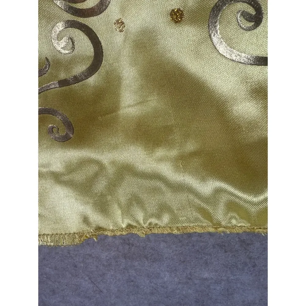 Disney Beauty and the Beast Yellow Belle Costume Dress Size 4-6y